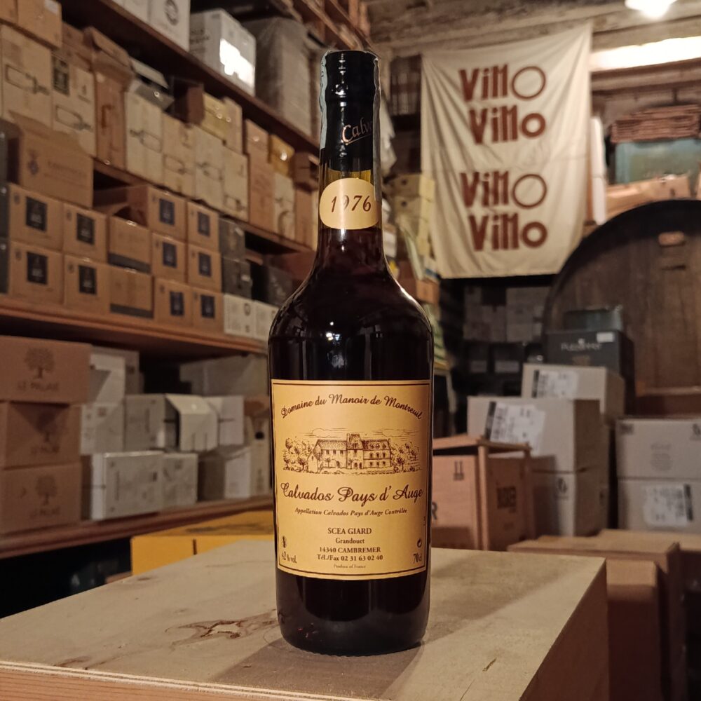 Calvados Pays d'Auge Millésime 1976