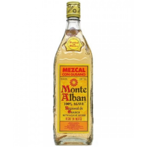 Mezcal Monte Alban Con Gusano