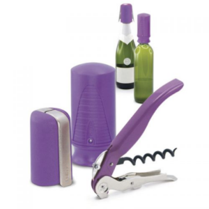 Set Da Vino E Spumanti Porpora